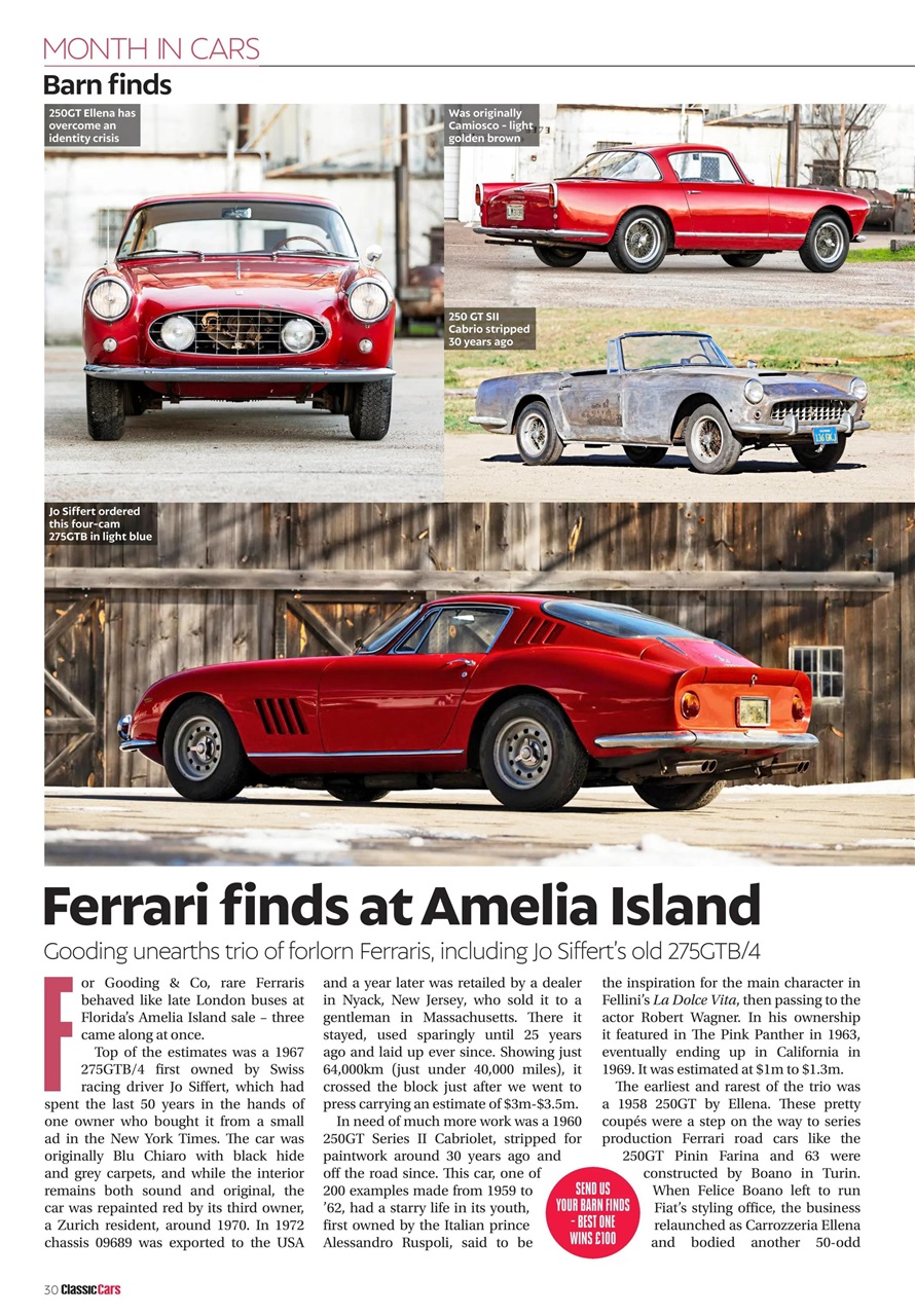 Classic Cars Preview Pages