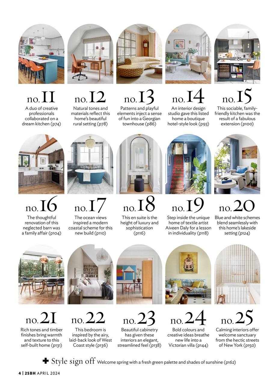 25 Beautiful Homes Preview Pages