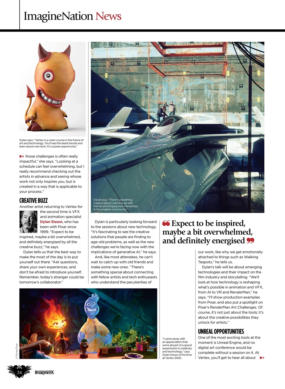 ImagineFX Preview Pages