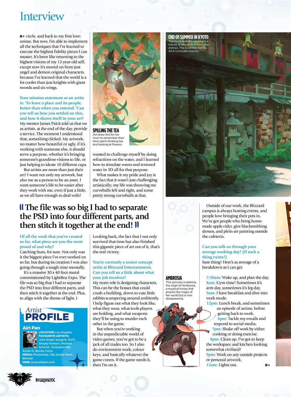ImagineFX Preview Pages