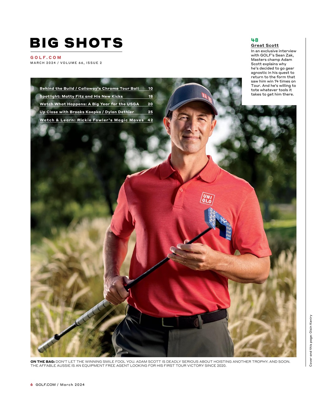 Golf Magazine Preview Pages