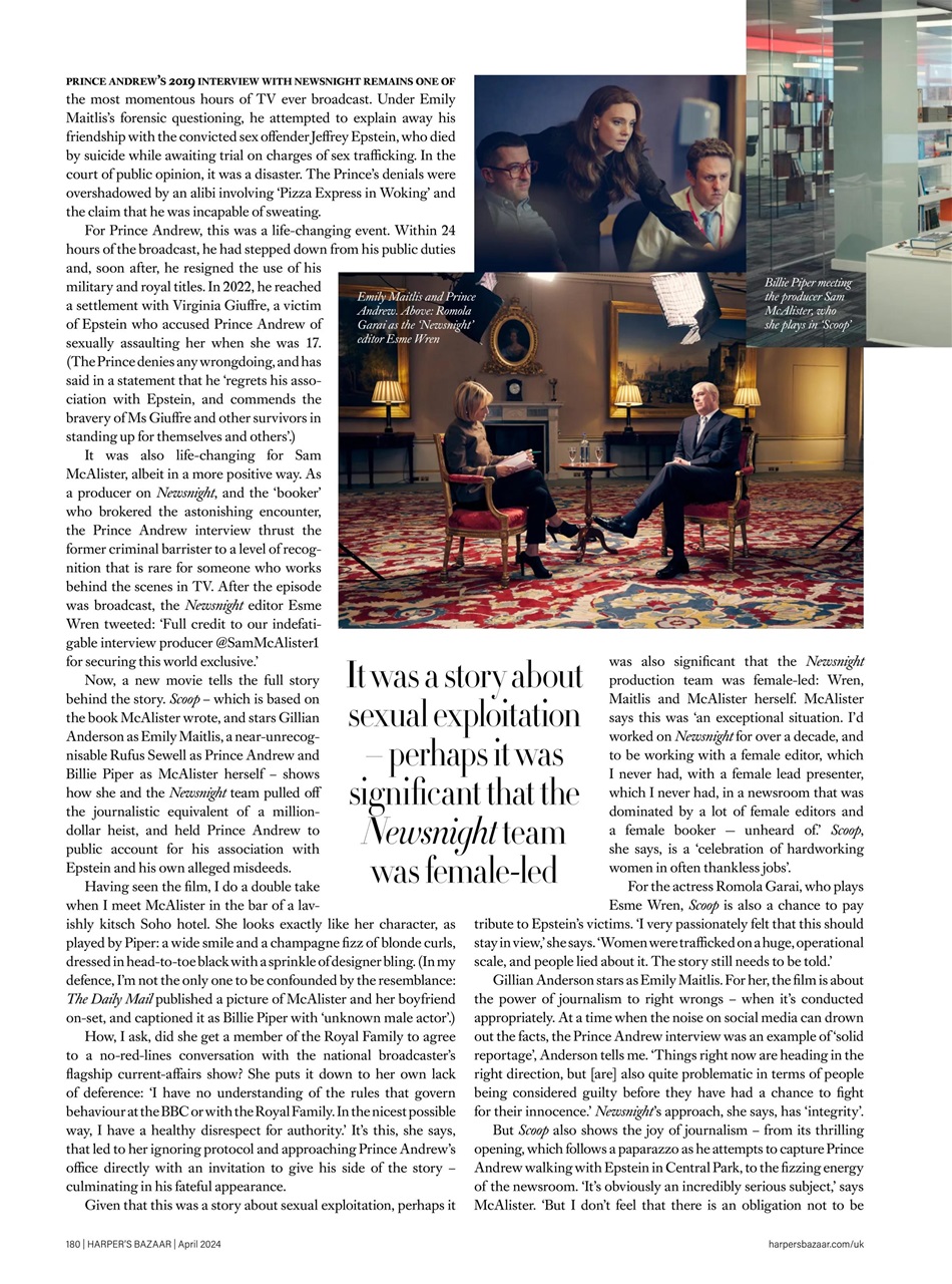 Harper's Bazaar Preview Pages