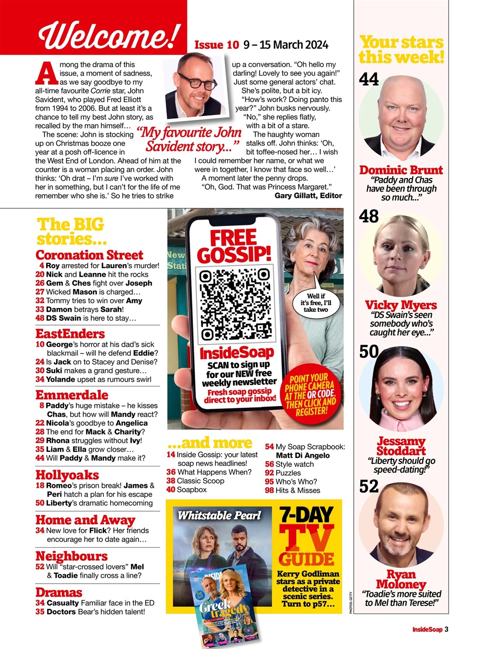 Inside Soap Preview Pages