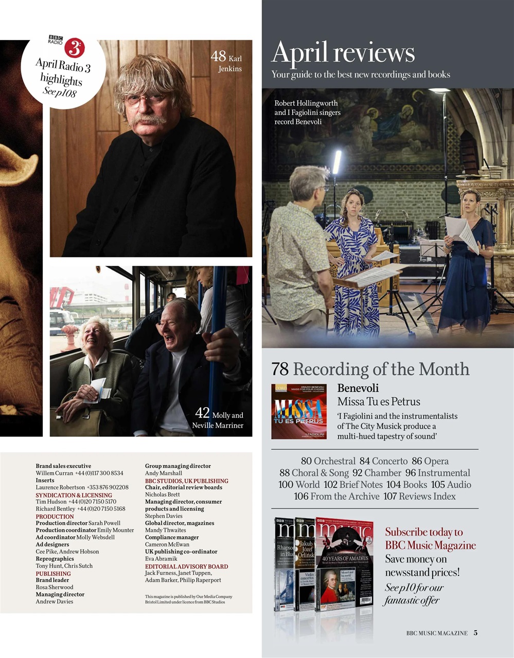 BBC Music Magazine Preview Pages