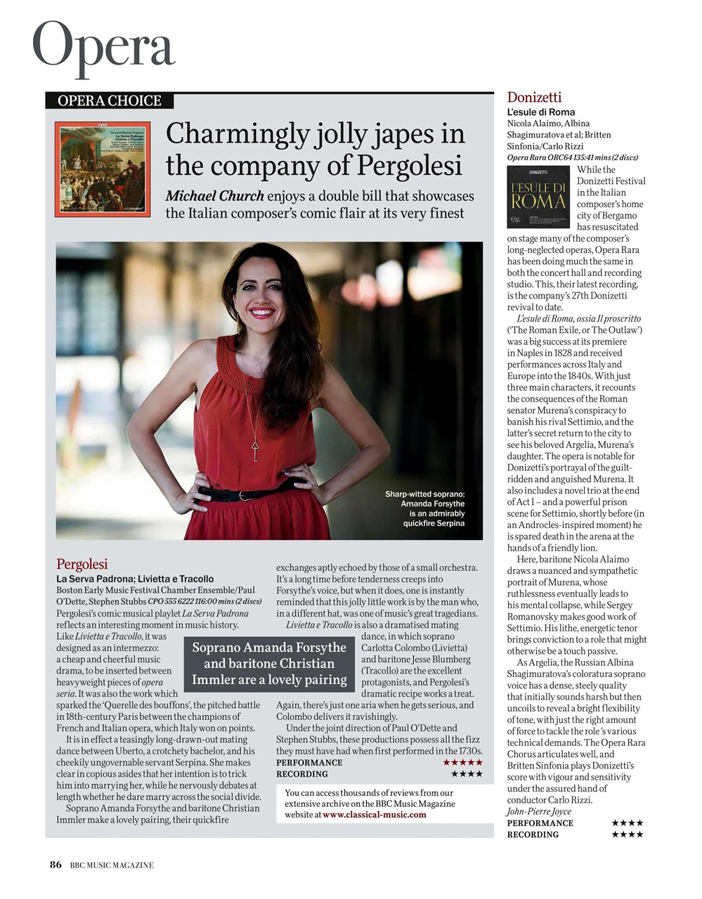 BBC Music Magazine Preview Pages