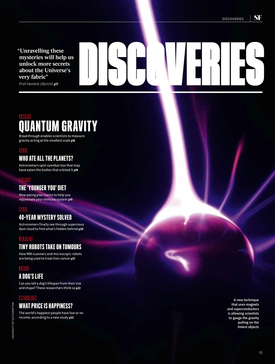 BBC Science Focus Magazine Preview Pages