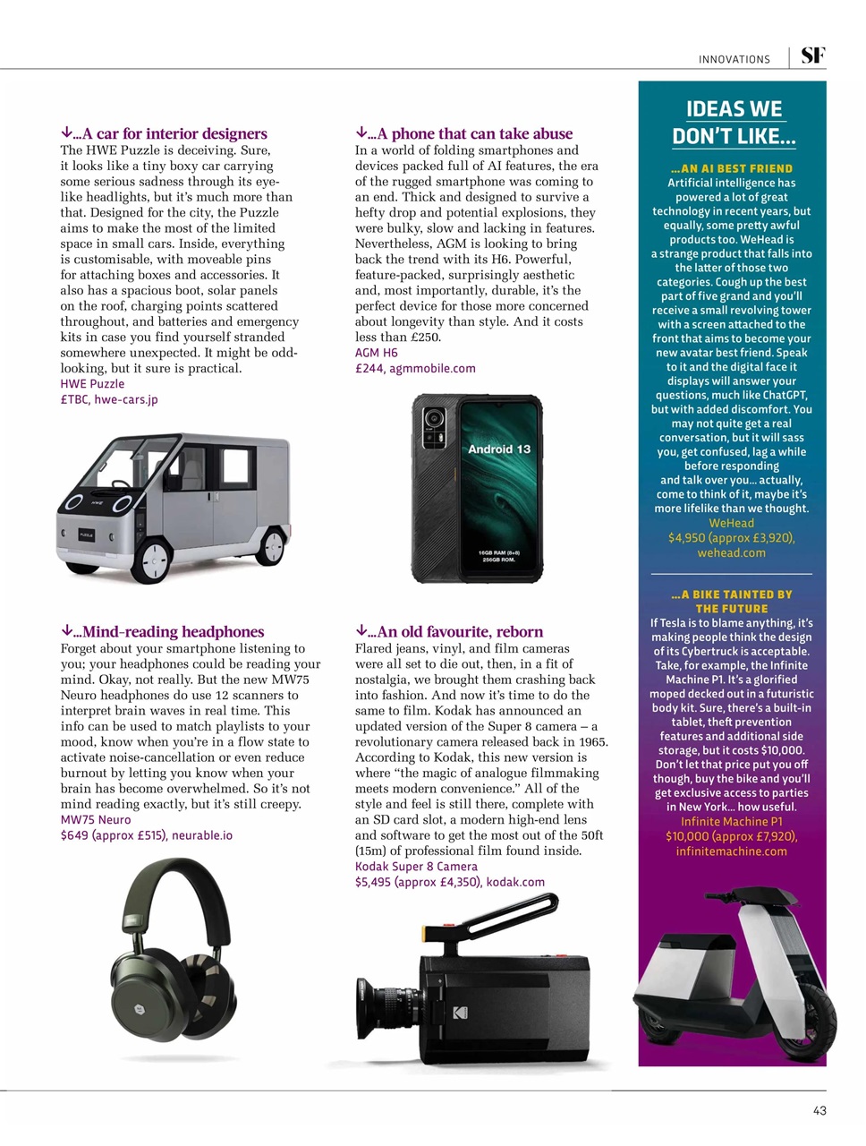 BBC Science Focus Magazine Preview Pages