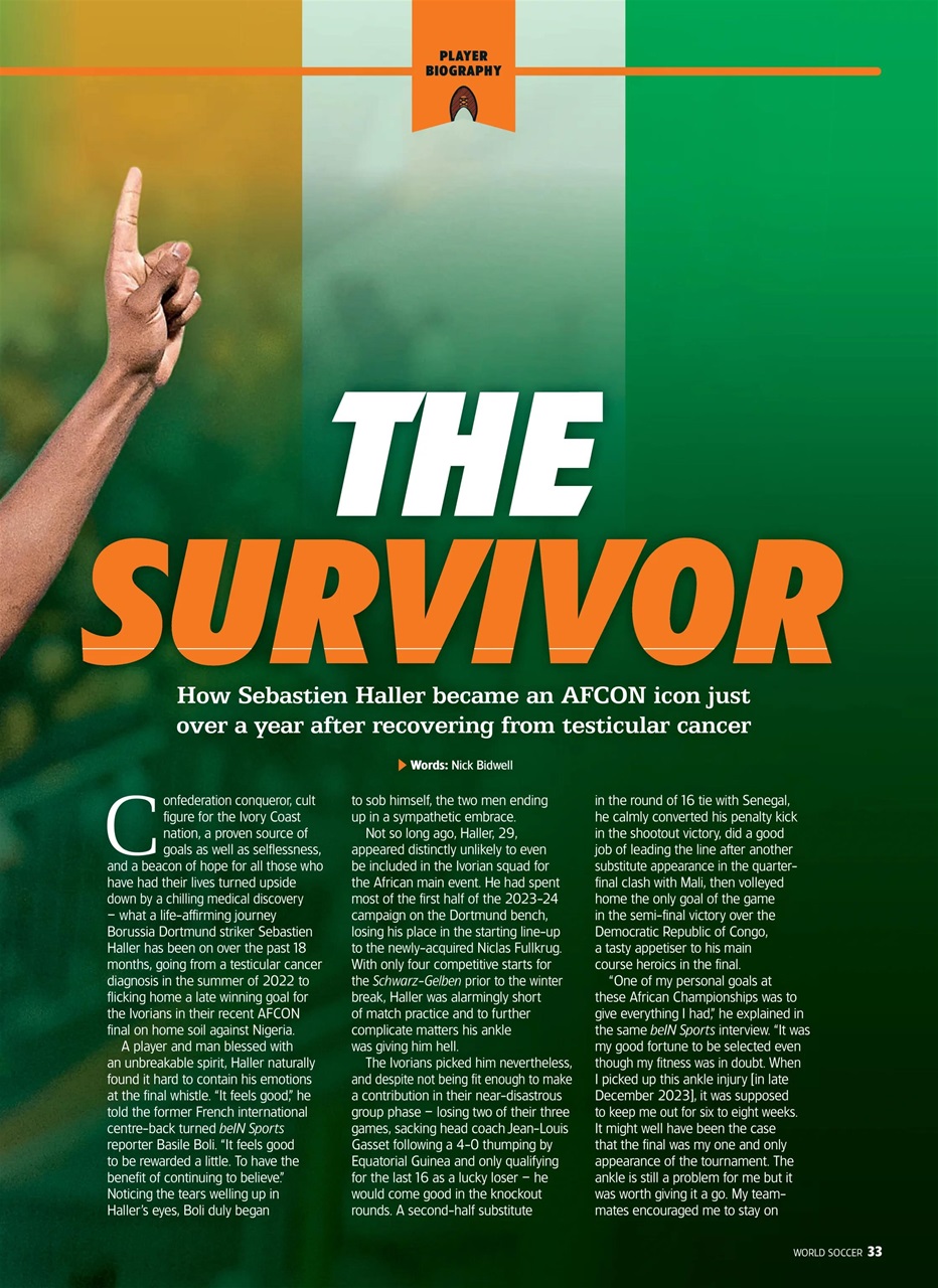 World Soccer Preview Pages