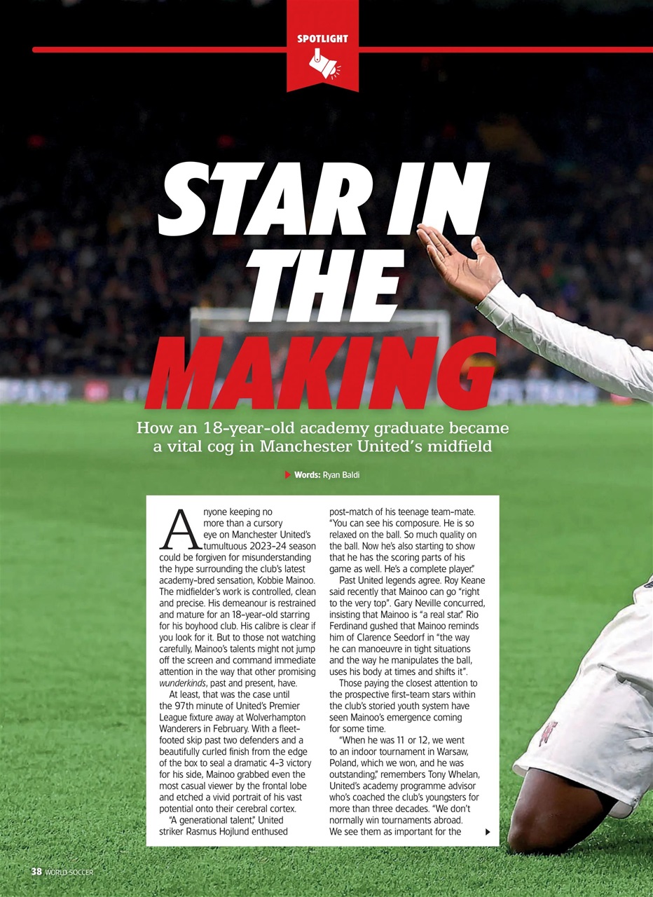 World Soccer Preview Pages