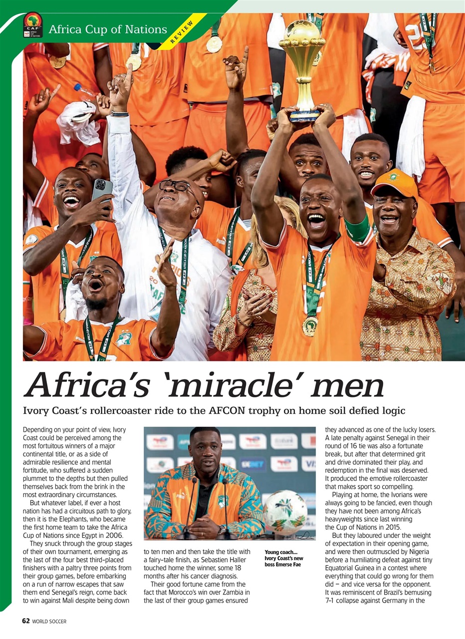 World Soccer Preview Pages