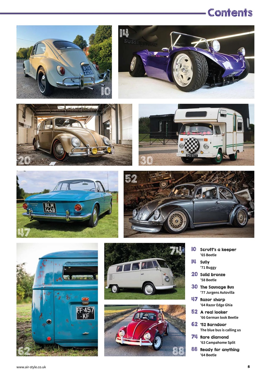 Air-Style VW Magazine Preview Pages