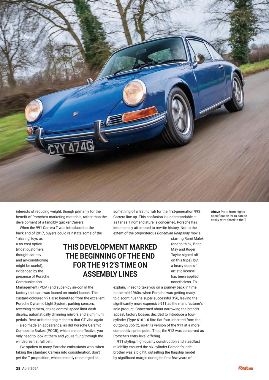 Classic Porsche Preview Pages