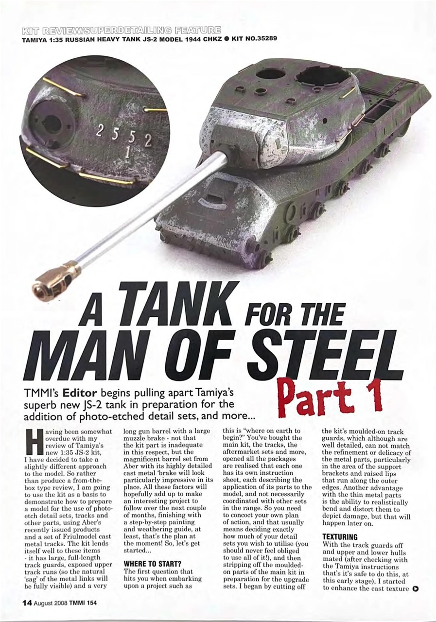 Tamiya Model Magazine Preview Pages