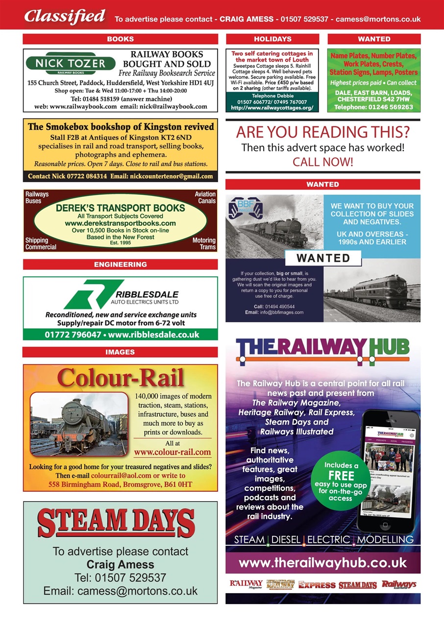 Steam Days Preview Pages