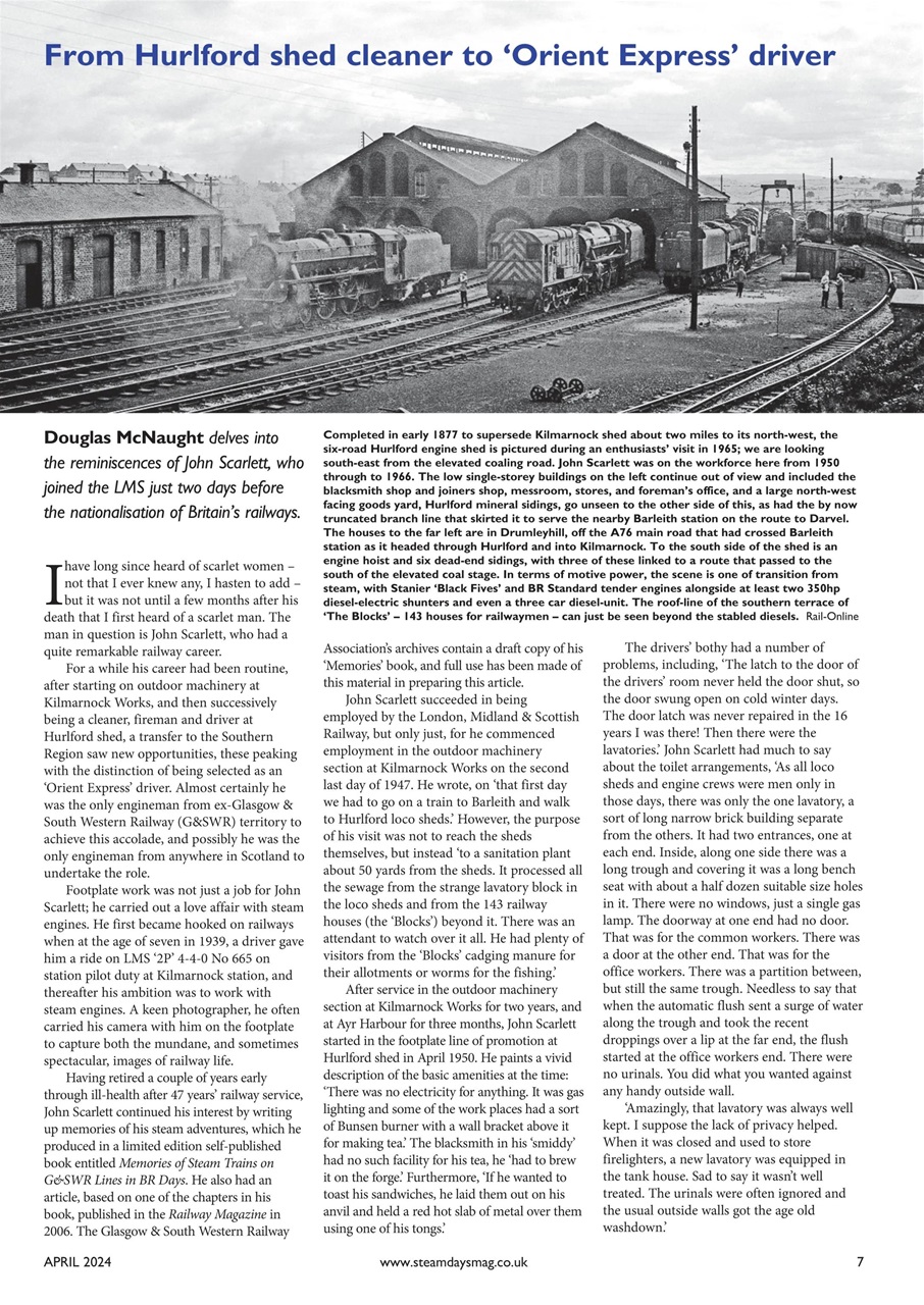 Steam Days Preview Pages