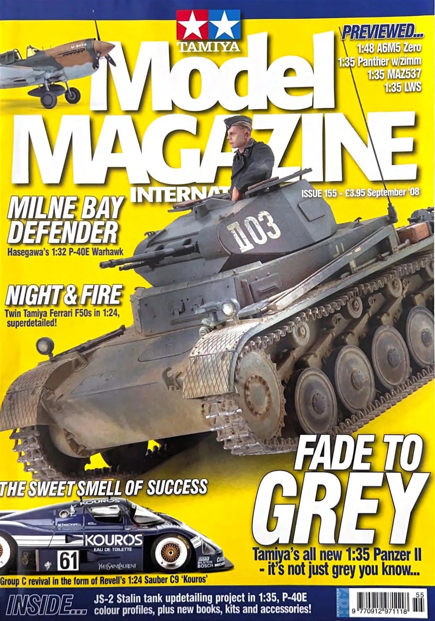 Tamiya Model Magazine Preview Pages