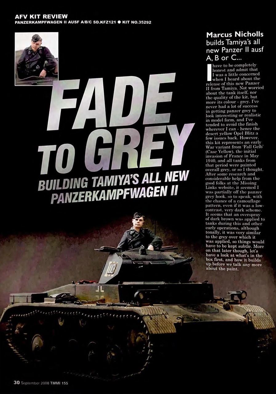 Tamiya Model Magazine Preview Pages