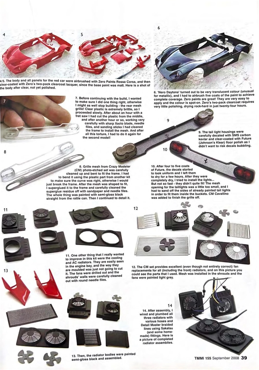 Tamiya Model Magazine Preview Pages