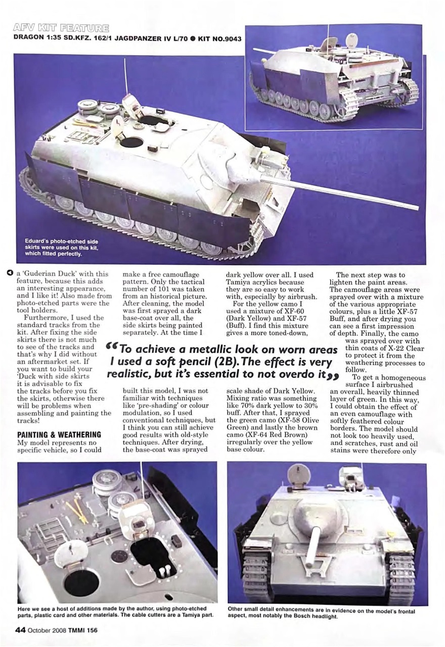 Tamiya Model Magazine Preview Pages