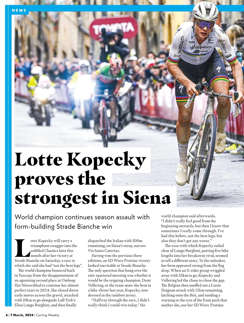 Cycling Weekly Preview Pages