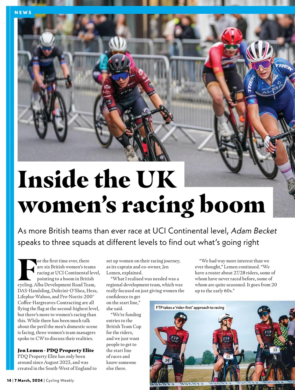 Cycling Weekly Preview Pages