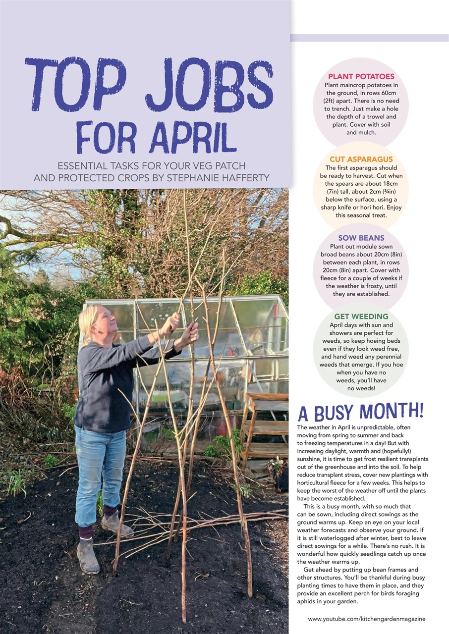 Kitchen Garden Magazine Preview Pages