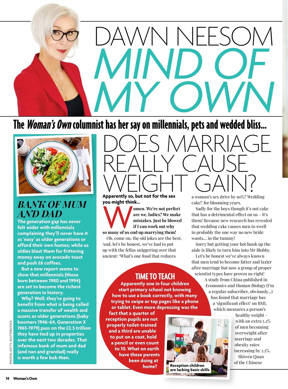 Woman's Own Preview Pages