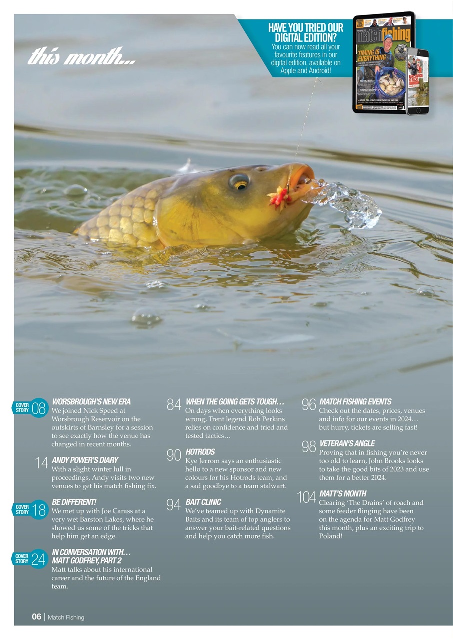 Match Fishing Preview Pages