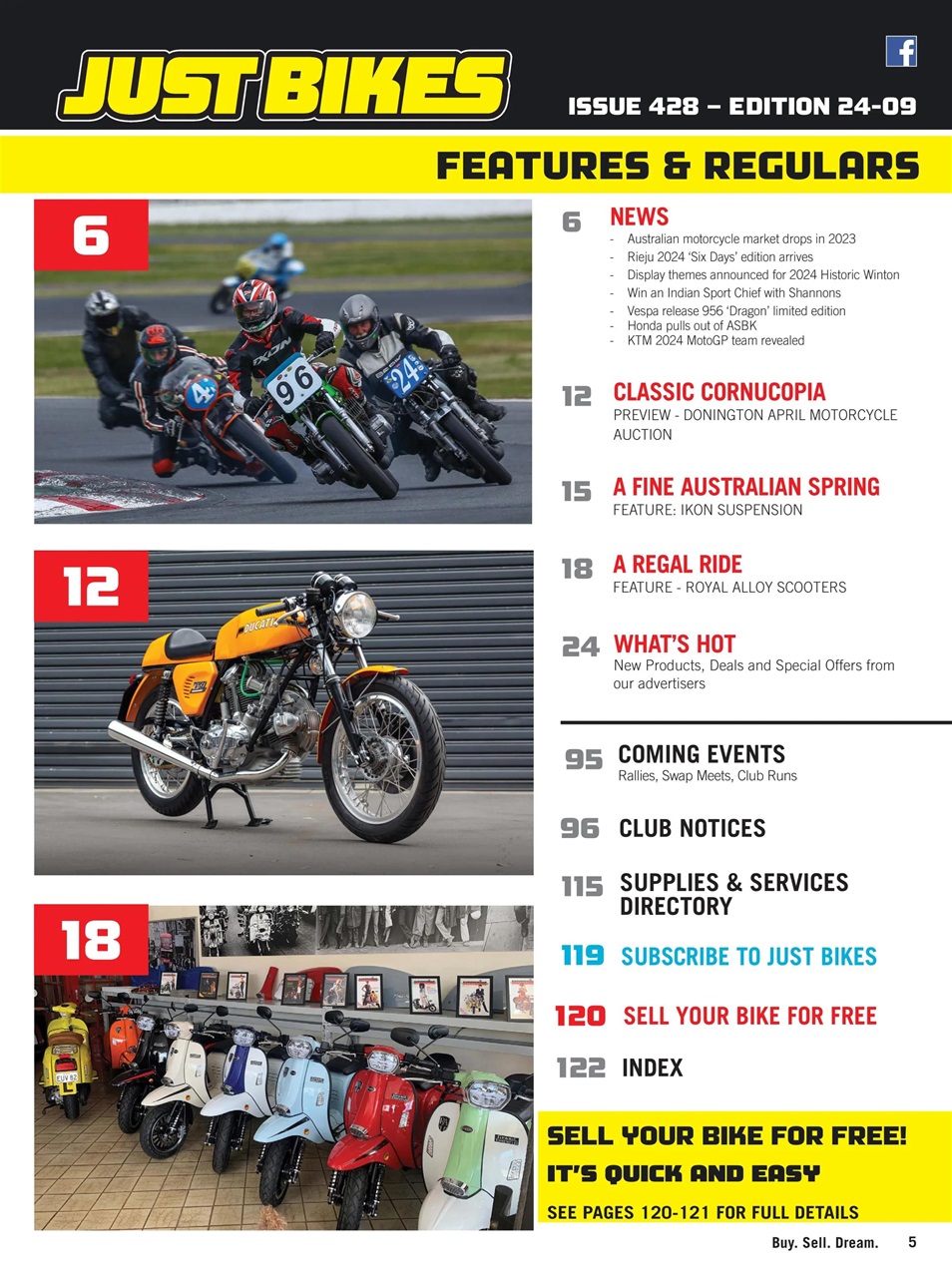 JUST BIKES Preview Pages