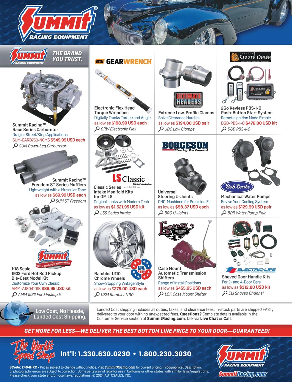 Canadian Hot Rods Preview Pages