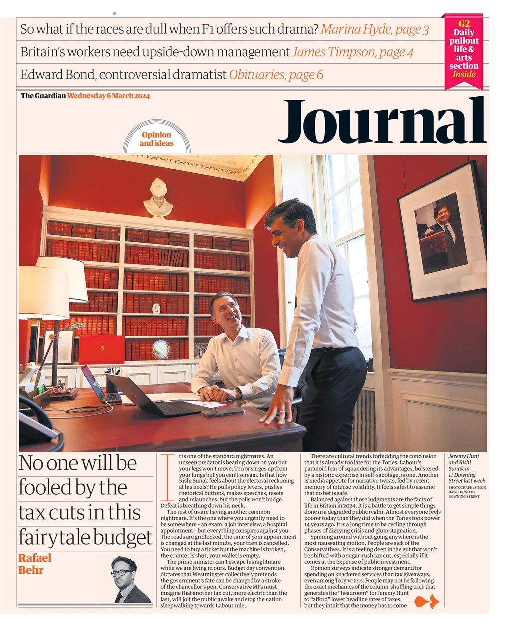 The Guardian Newspaper Preview Pages