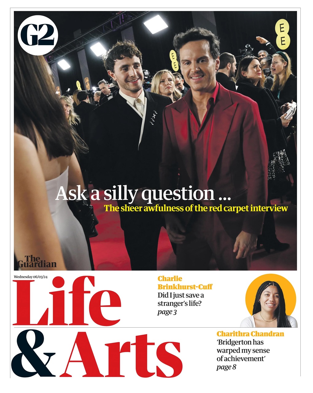 The Guardian Newspaper Preview Pages