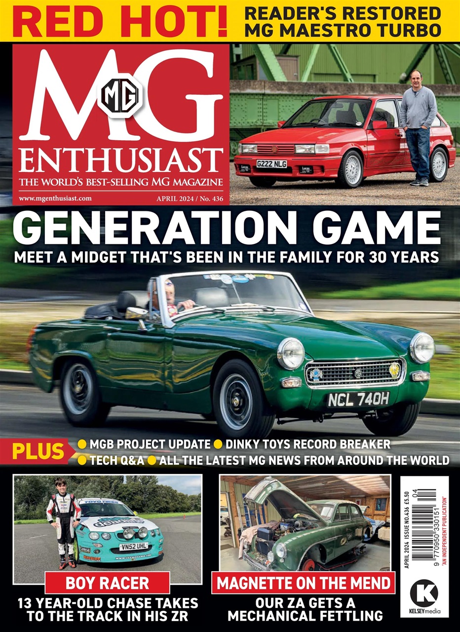 MG Enthusiast Preview Pages