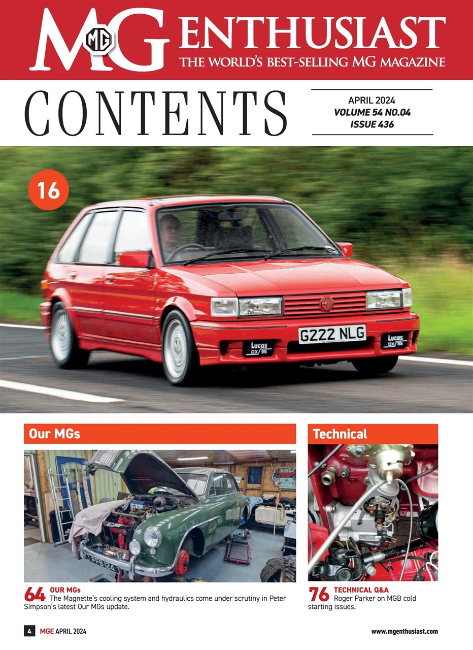 MG Enthusiast Preview Pages