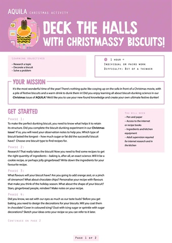 Aquila issue Deck the halls