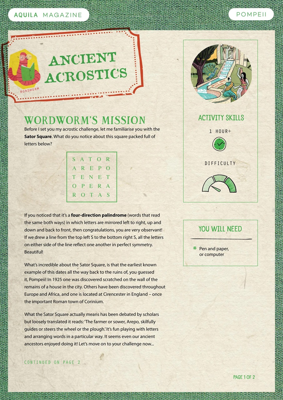 Aquila Preview Pages