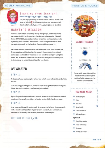 Aquila issue Testing Hardness Rocks Jen edit