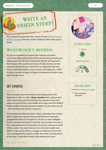 Aquila issue Robo school