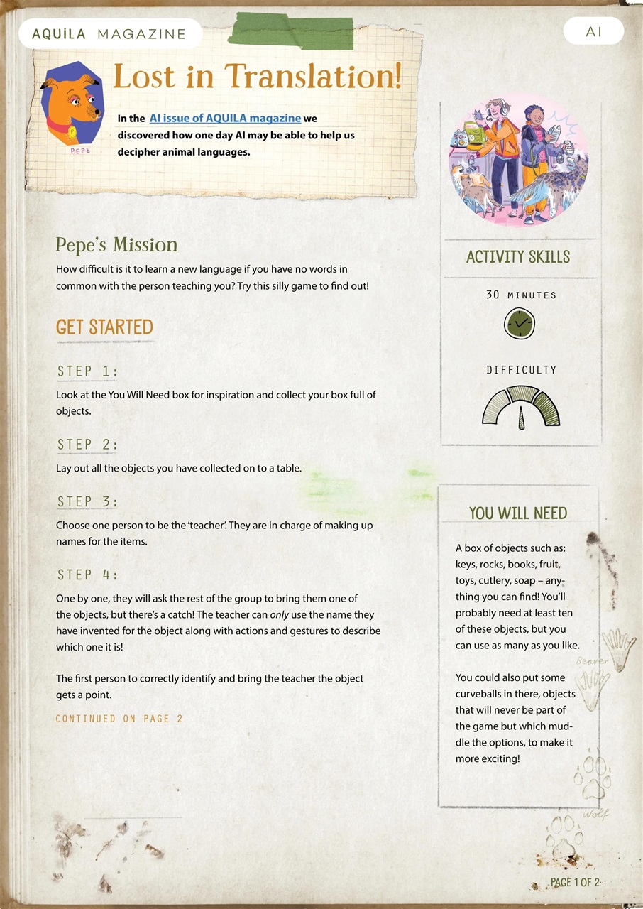 Aquila Preview Pages