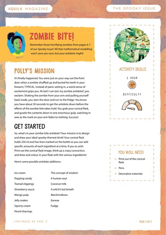 Aquila issue  Zombie Bite