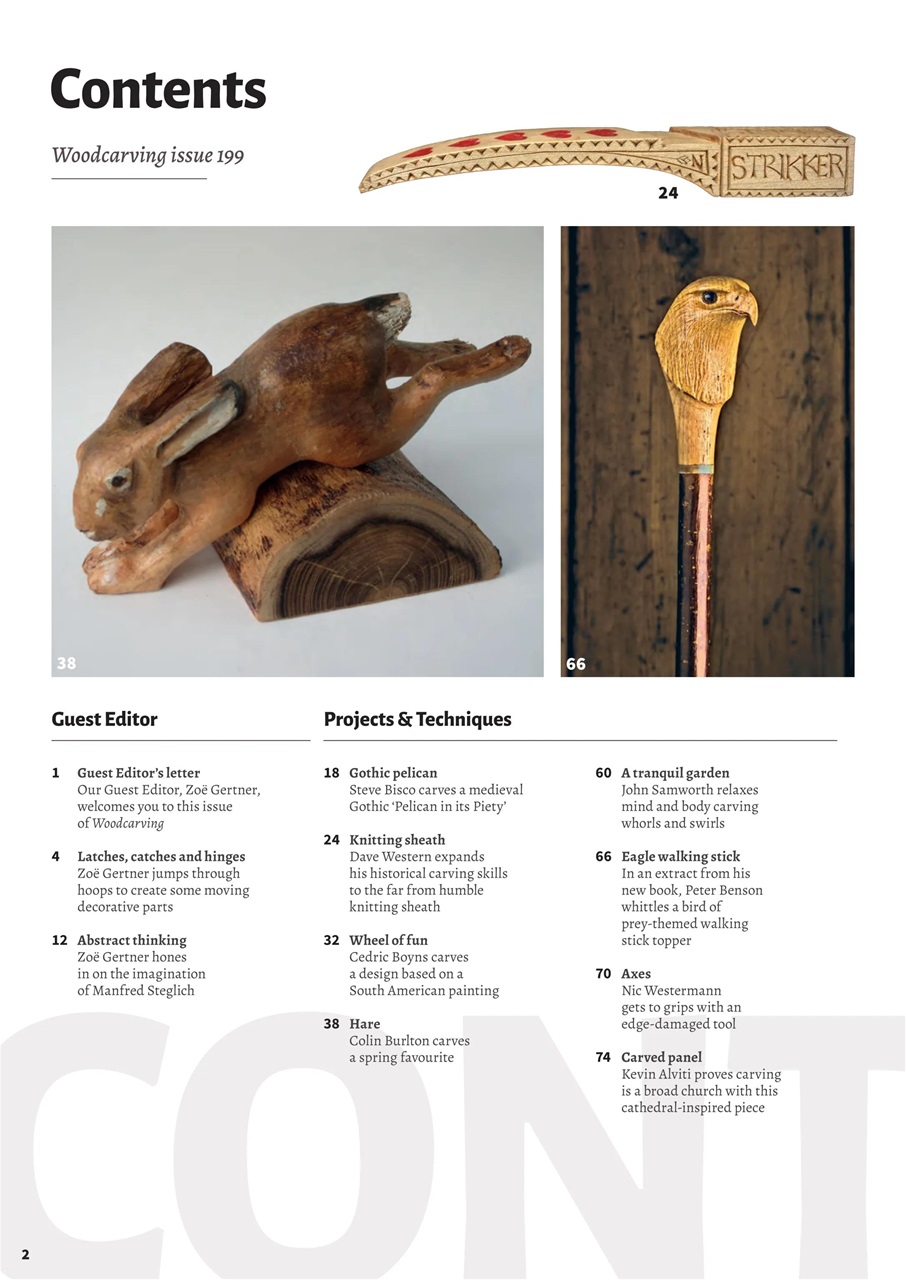 Woodcarving Preview Pages