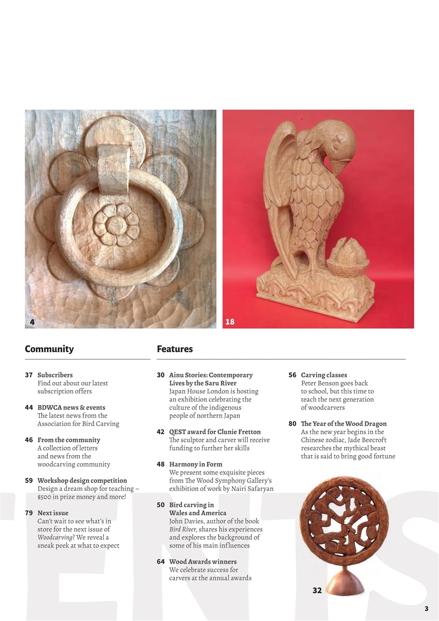 Woodcarving Preview Pages