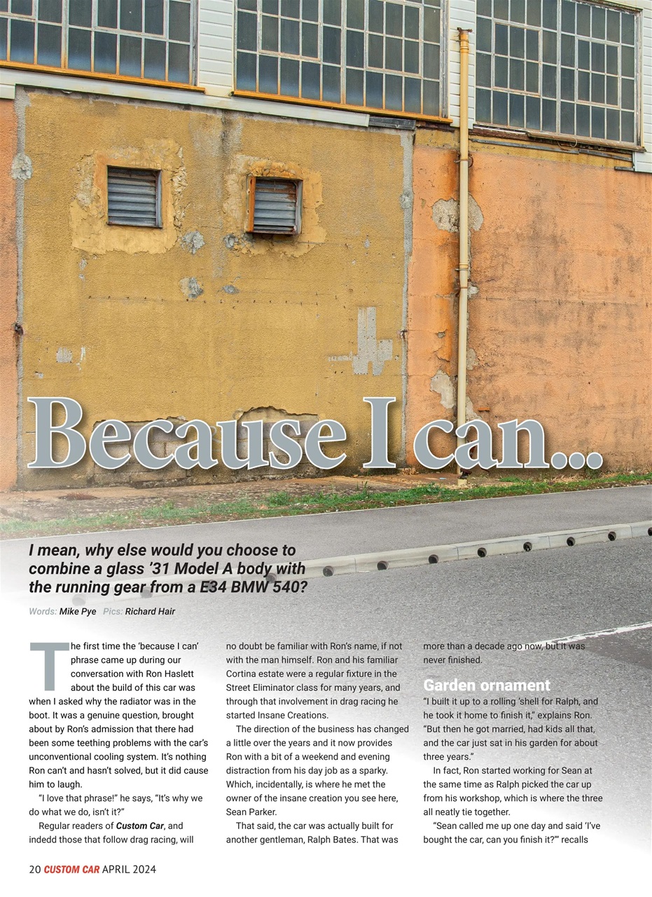 Custom Car Preview Pages