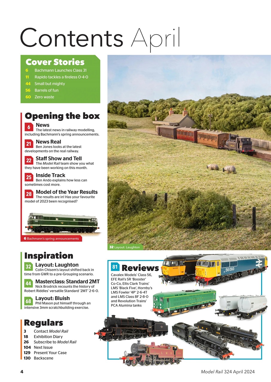 Model Rail Preview Pages