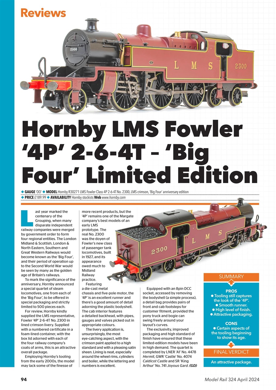 Model Rail Preview Pages