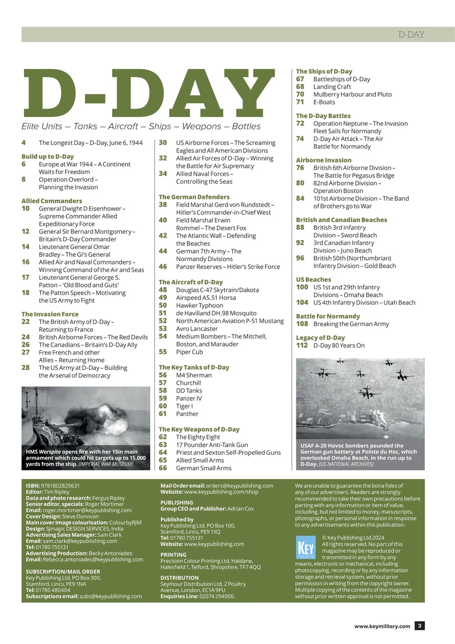 Britain at War Magazine Preview Pages