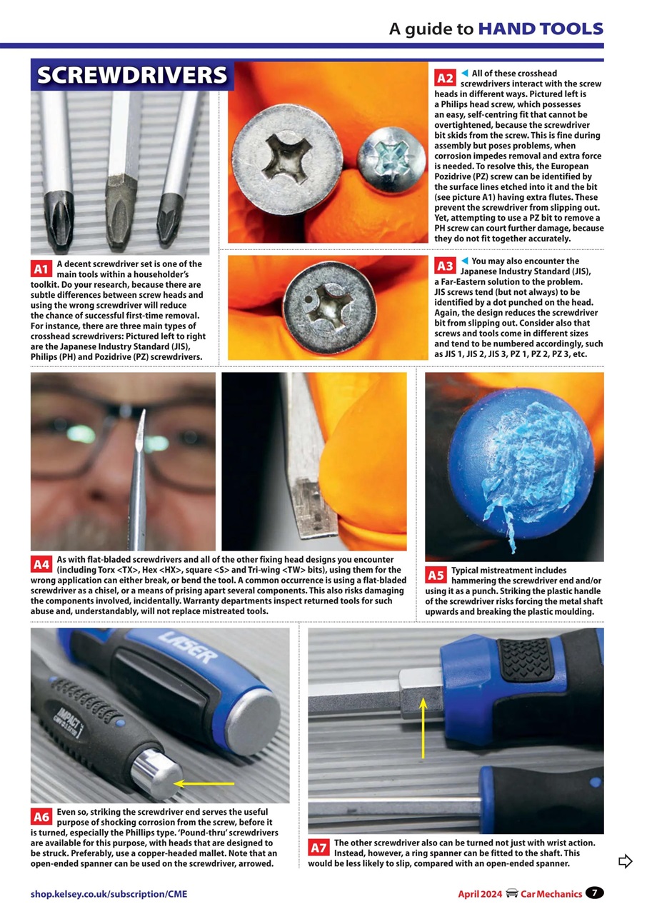 Car Mechanics Preview Pages