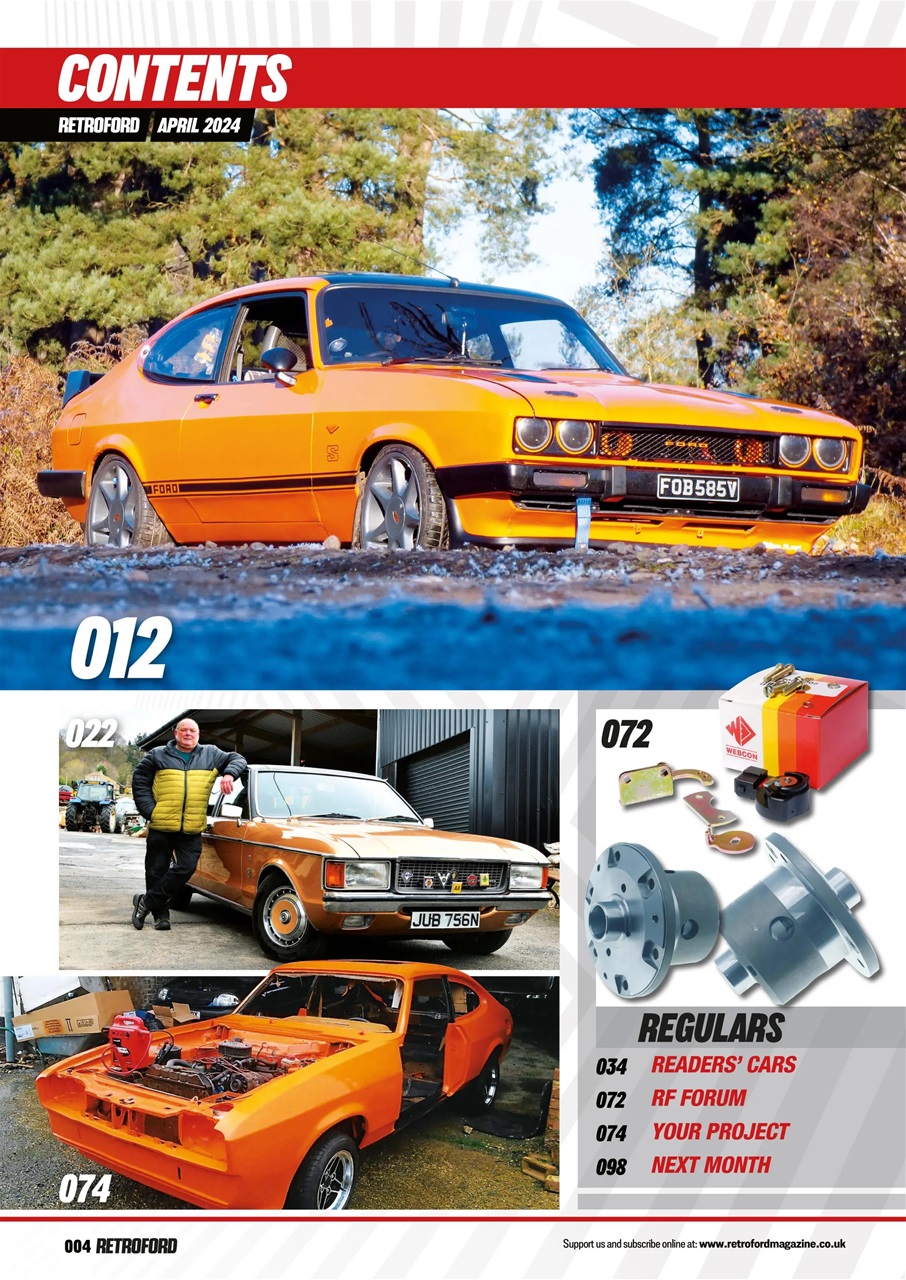 Retro Ford Preview Pages