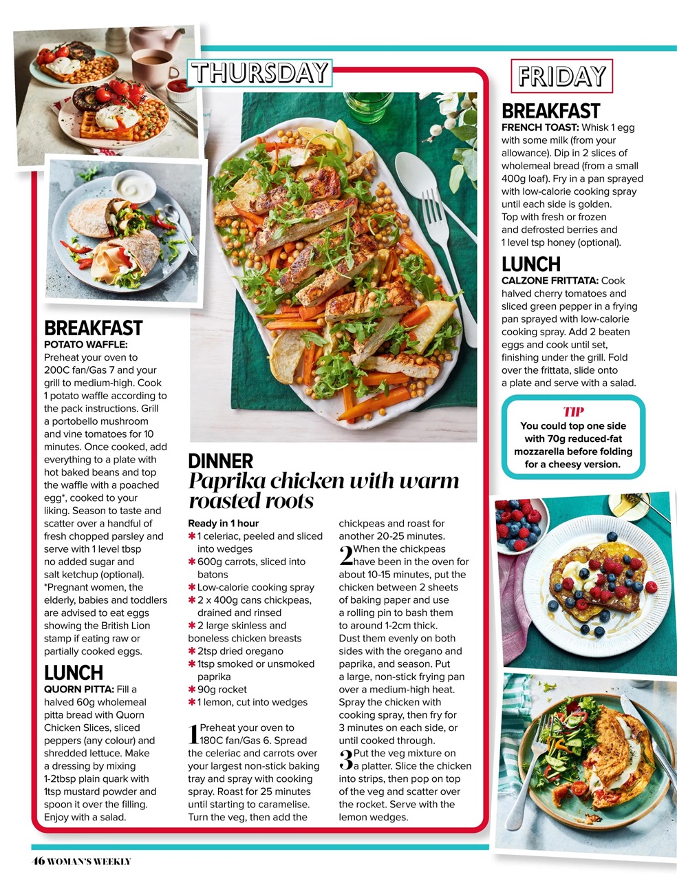 Woman's Weekly Preview Pages