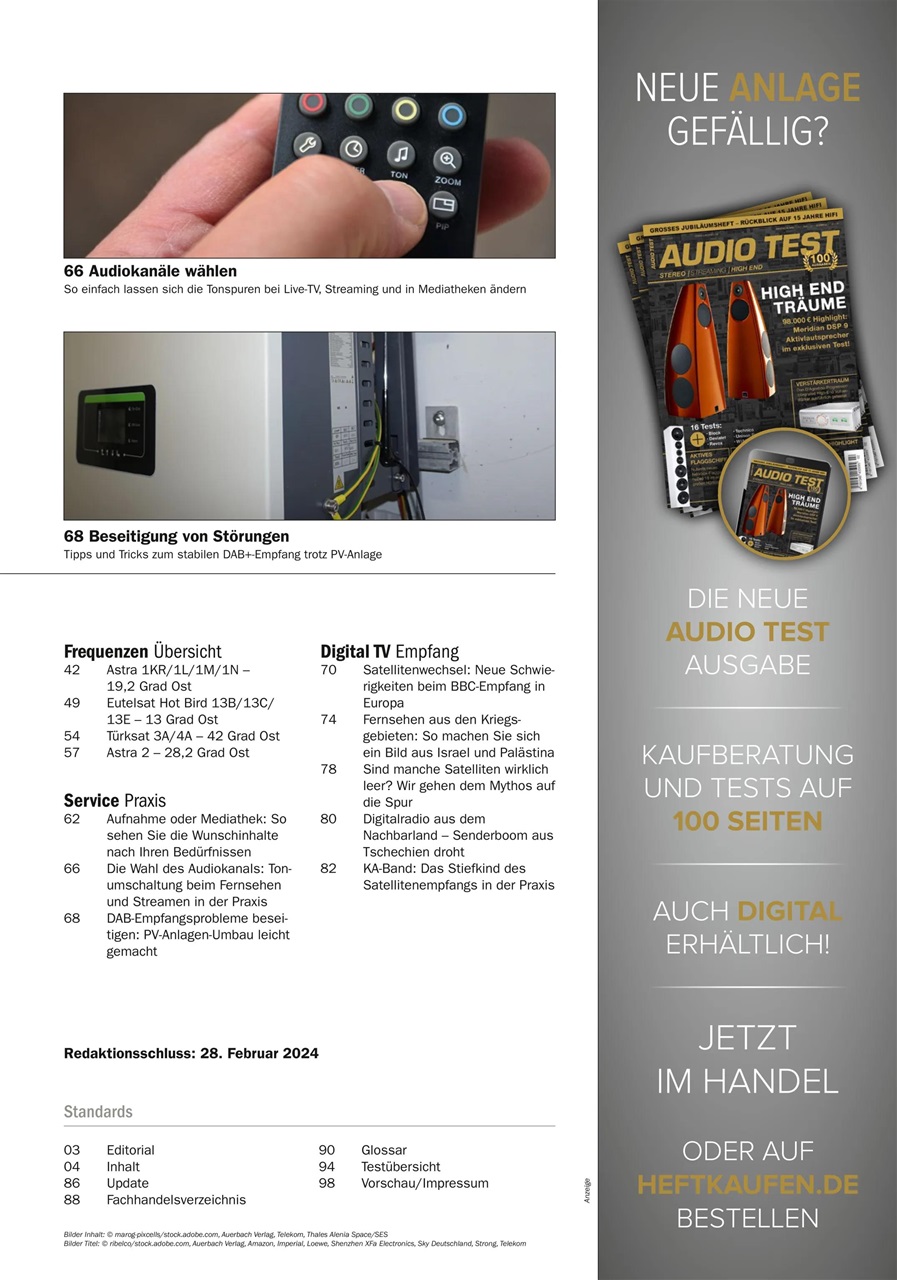 Digital Fernsehen Preview Pages